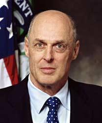 Henry Paulson, US treasury secretary